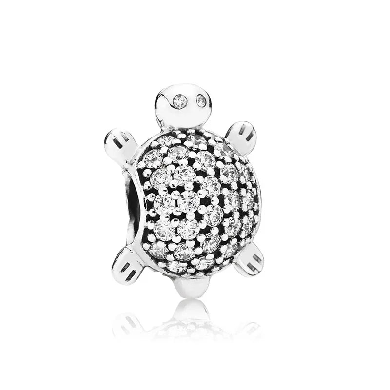 RomiVega 925 Sterling Silver Charms—White Series Collection