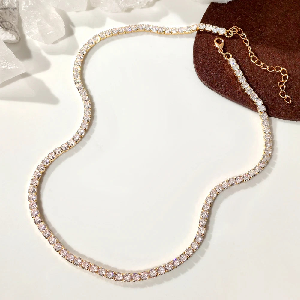 RomiVega Cursive Letter Initial Name Necklace