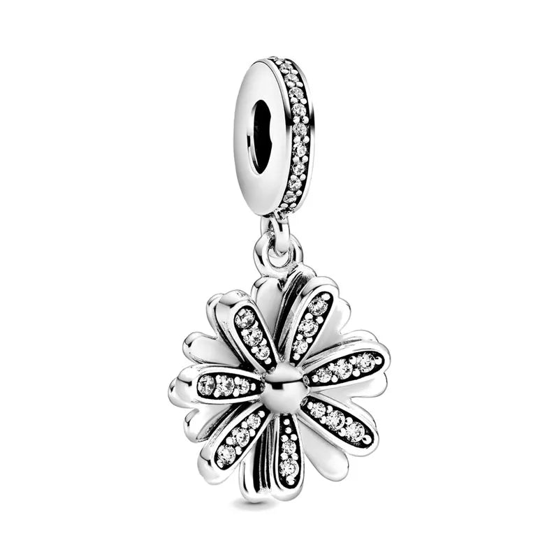 RomiVega 925 Sterling Silver Charms—White Series Collection