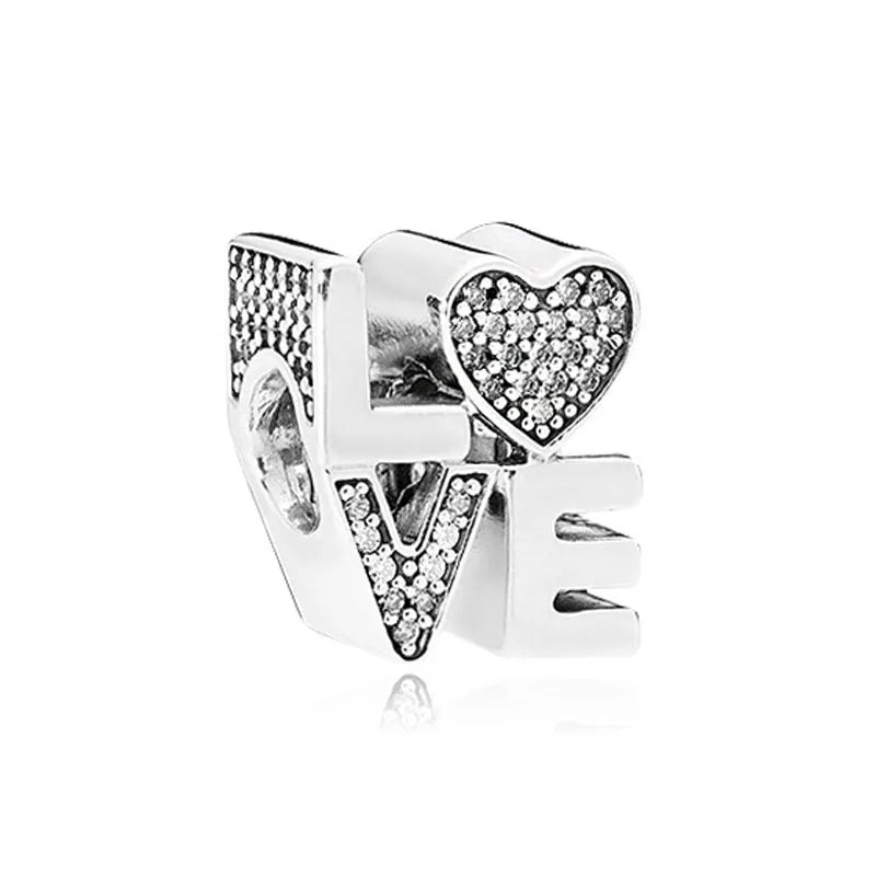 RomiVega 925 Sterling Silver Charms—White Series Collection