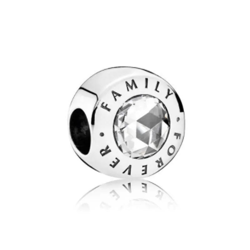 RomiVega 925 Sterling Silver Charms—White Series Collection