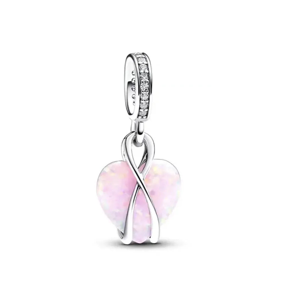 RomiVega 925 Sterling Silver Charms—Mommy & Me Series Collection