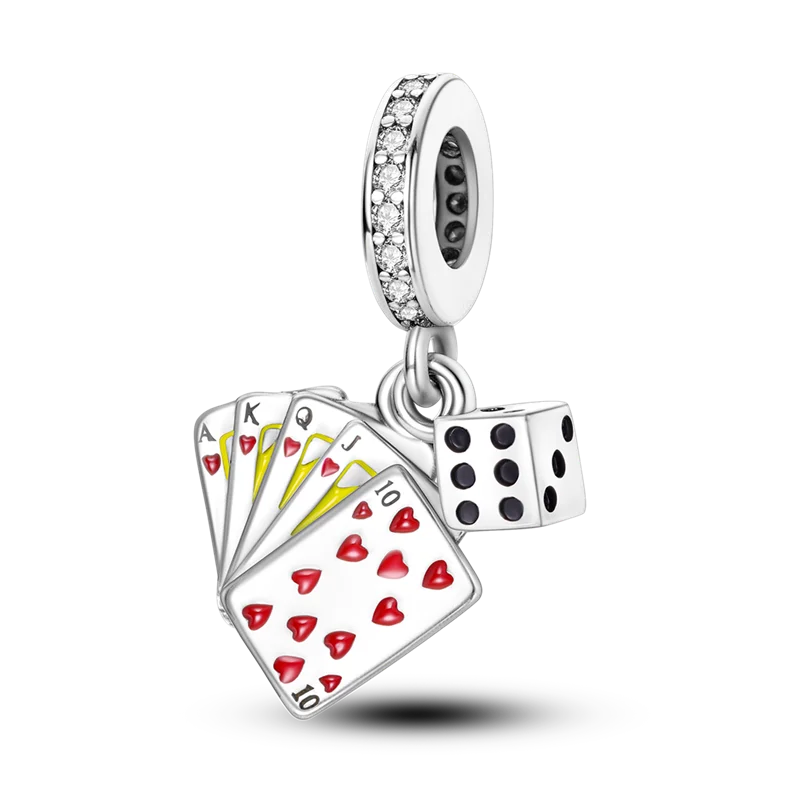 RomiVega 925 Sterling Silver Charms— Hobby Series Collection