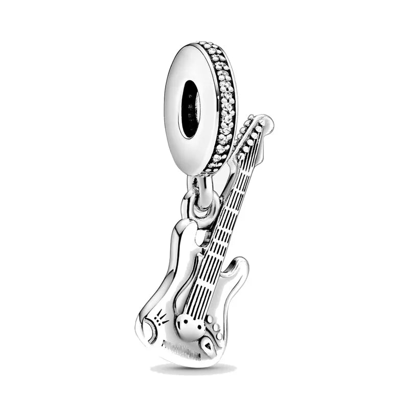 RomiVega 925 Sterling Silver Charms—White Series Collection