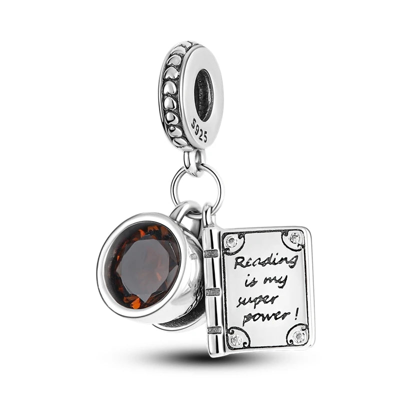 RomiVega 925 Sterling Silver Charms— Hobby Series Collection