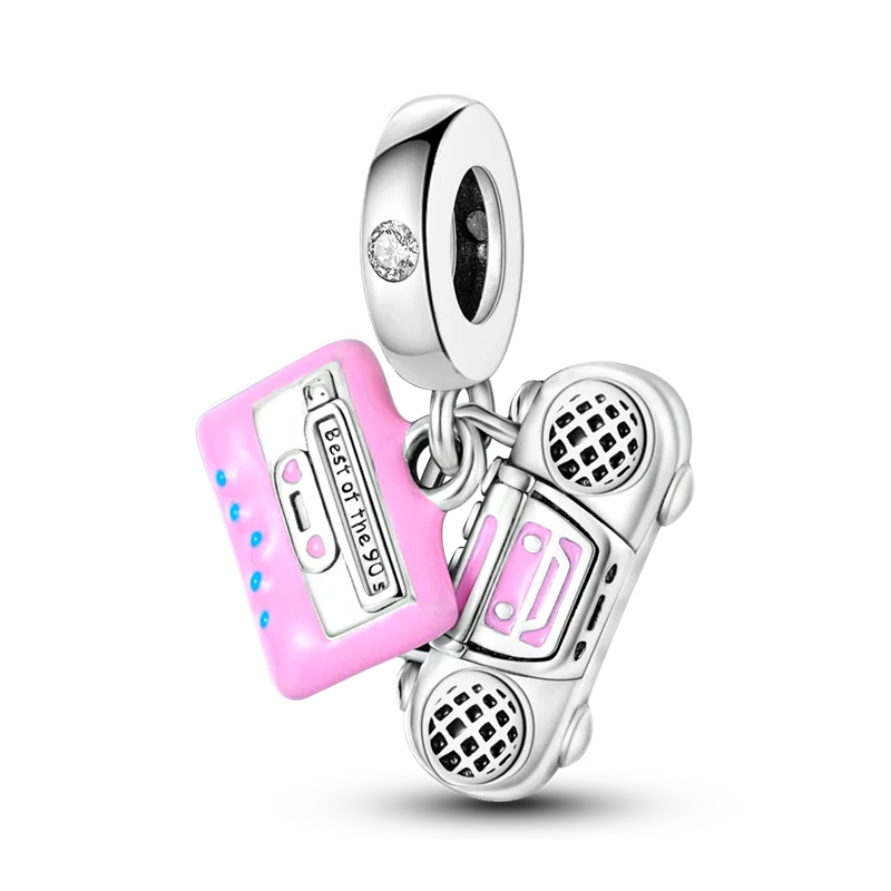 RomiVega 925 Sterling Silver Charms— Hobby Series Collection