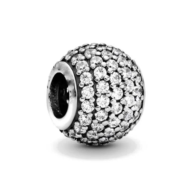 RomiVega 925 Sterling Silver Charms—White Series Collection