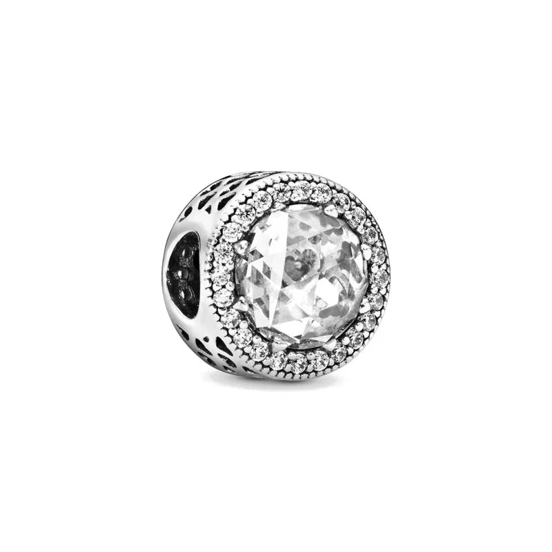 RomiVega 925 Sterling Silver Charms—White Series Collection
