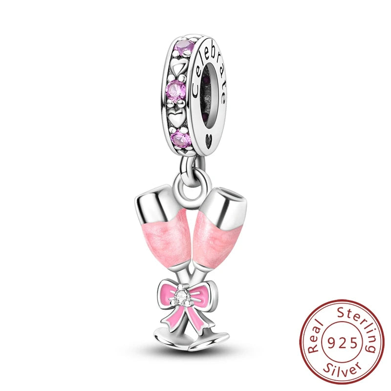 RomiVega 925 Sterling Silver Charms— Hobby Series Collection
