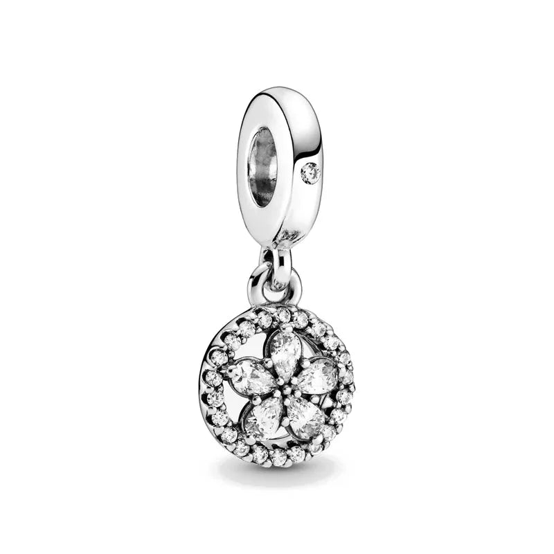 RomiVega 925 Sterling Silver Charms—White Series Collection