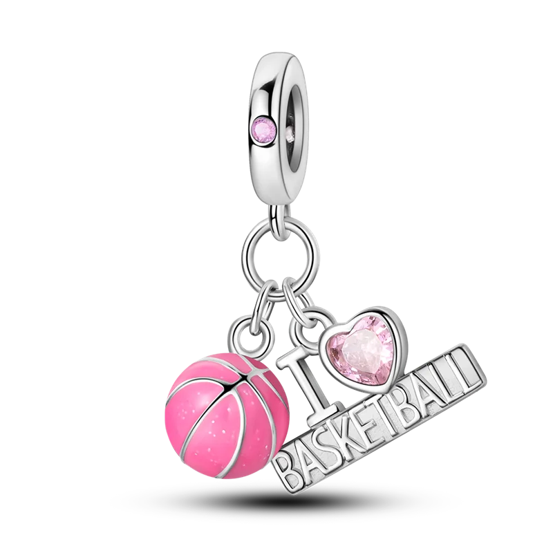 RomiVega 925 Sterling Silver Charms— Hobby Series Collection