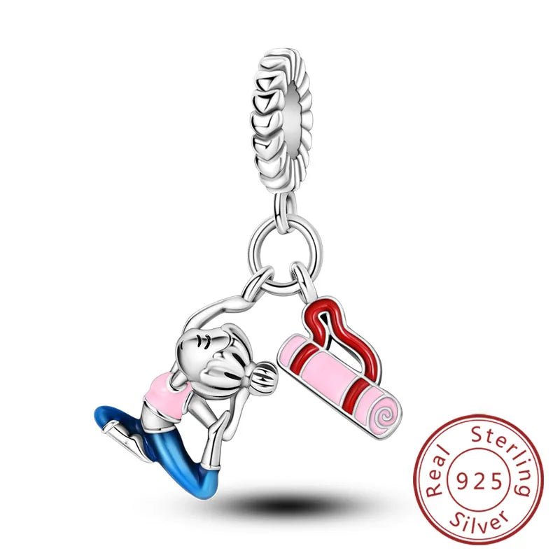 RomiVega 925 Sterling Silver Charms— Hobby Series Collection