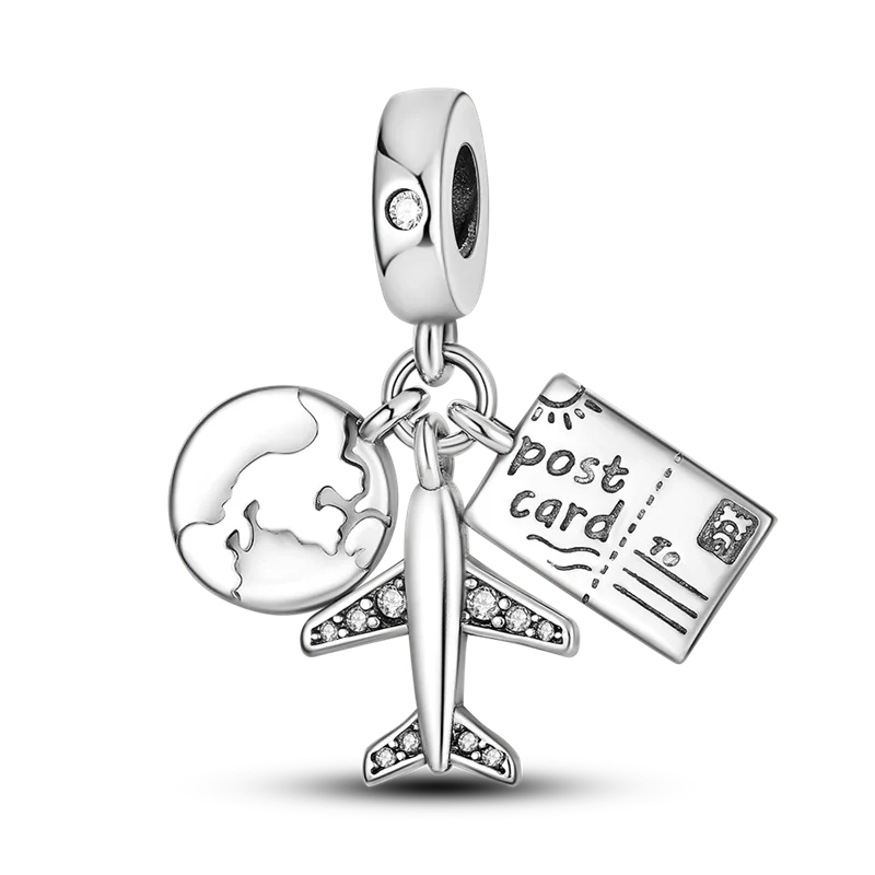 RomiVega 925 Sterling Silver Charms— Hobby Series Collection