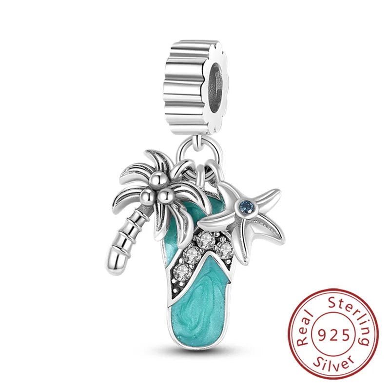 RomiVega 925 Sterling Silver Charms— Hobby Series Collection