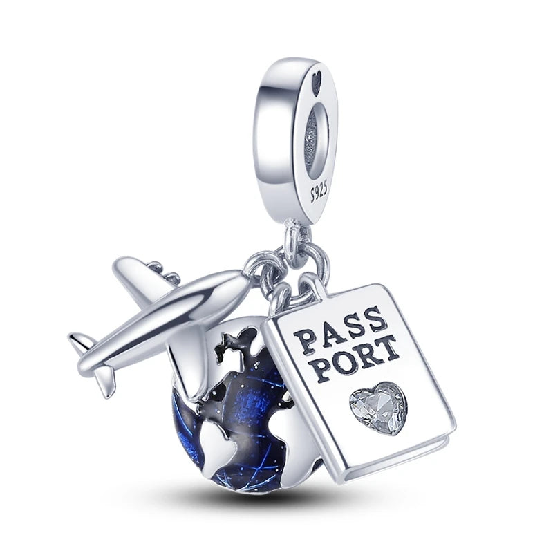RomiVega 925 Sterling Silver Charms— Hobby Series Collection