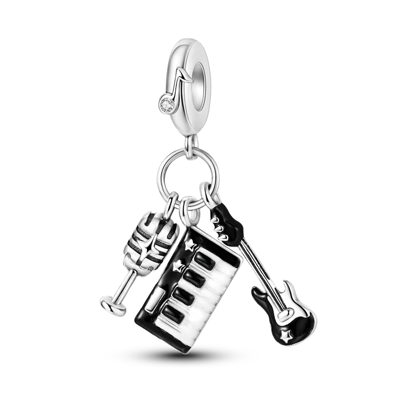 RomiVega 925 Sterling Silver Charms— Hobby Series Collection