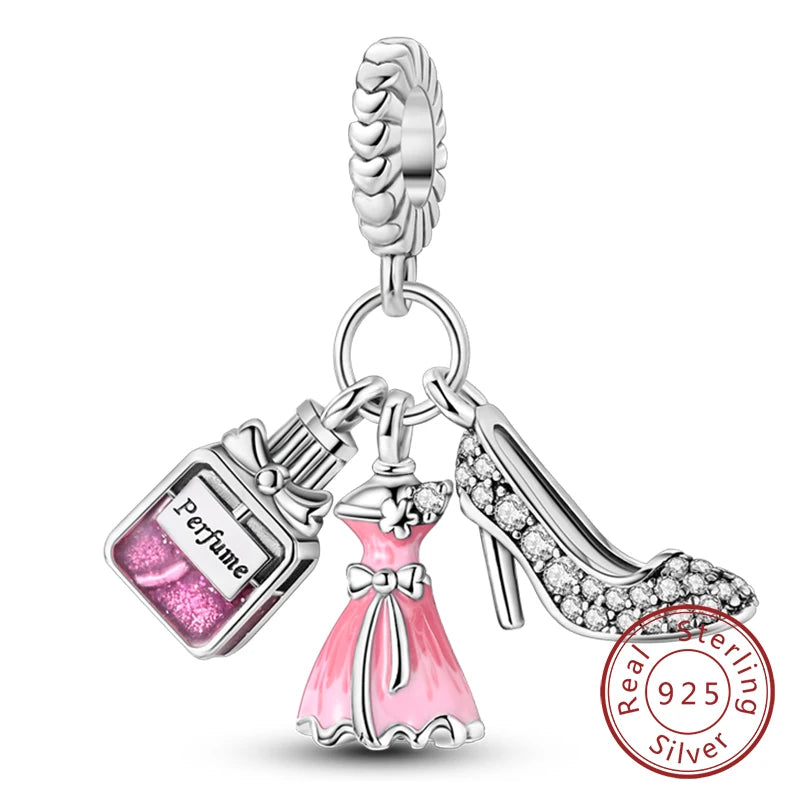RomiVega 925 Sterling Silver Charms— Hobby Series Collection