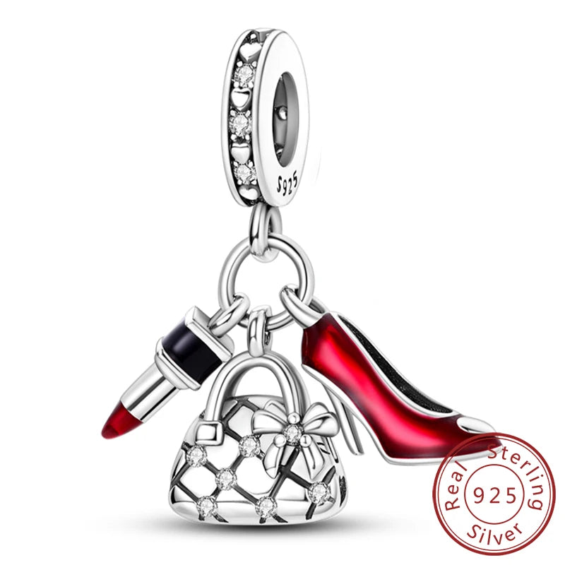 RomiVega 925 Sterling Silver Charms— Hobby Series Collection