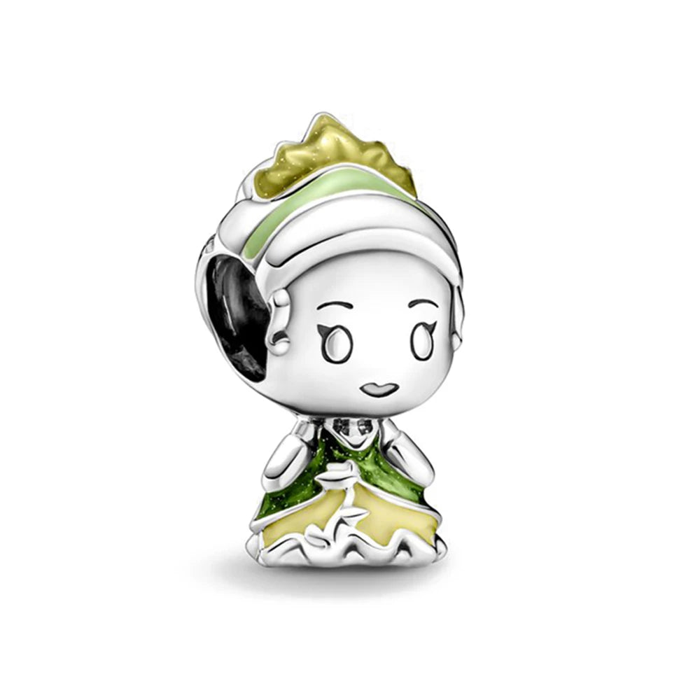 RomiVega 925 Sterling Silver Charms— Mermaid Princess Series Collection