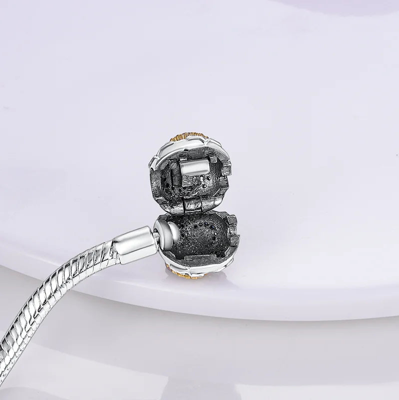 RomiVega 925 Silver Star, Moon & Clover Charm Bracelets