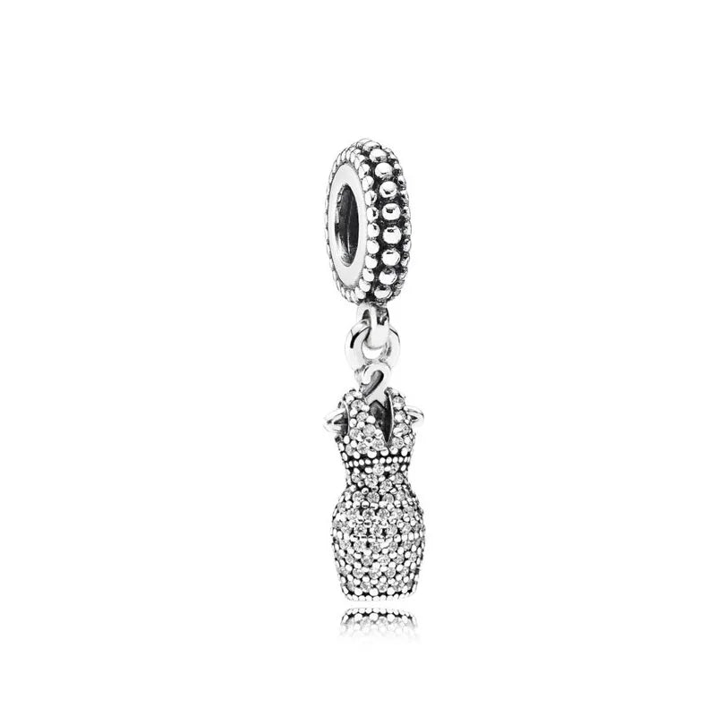 RomiVega 925 Sterling Silver Charms—White Series Collection