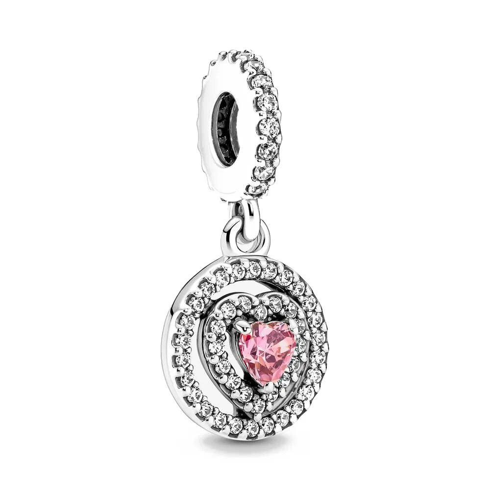 RomiVega 925 Sterling Silver Charms—Mommy & Me Series Collection
