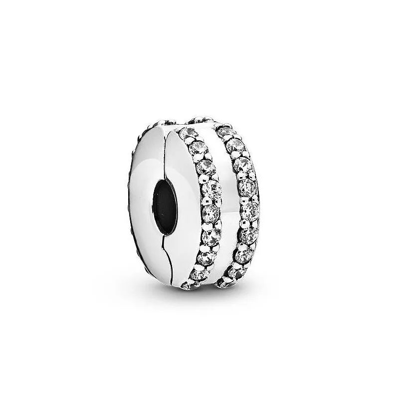 RomiVega 925 Sterling Silver Charms—White Series Collection