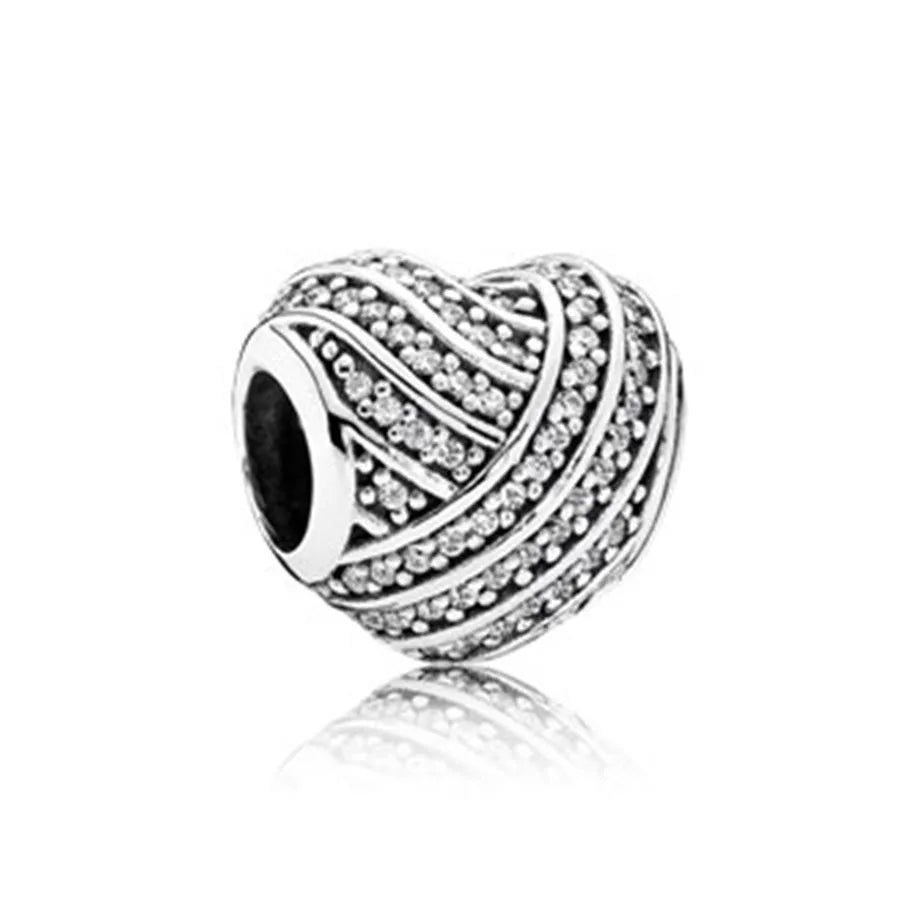 RomiVega 925 Sterling Silver Charms—White Series Collection