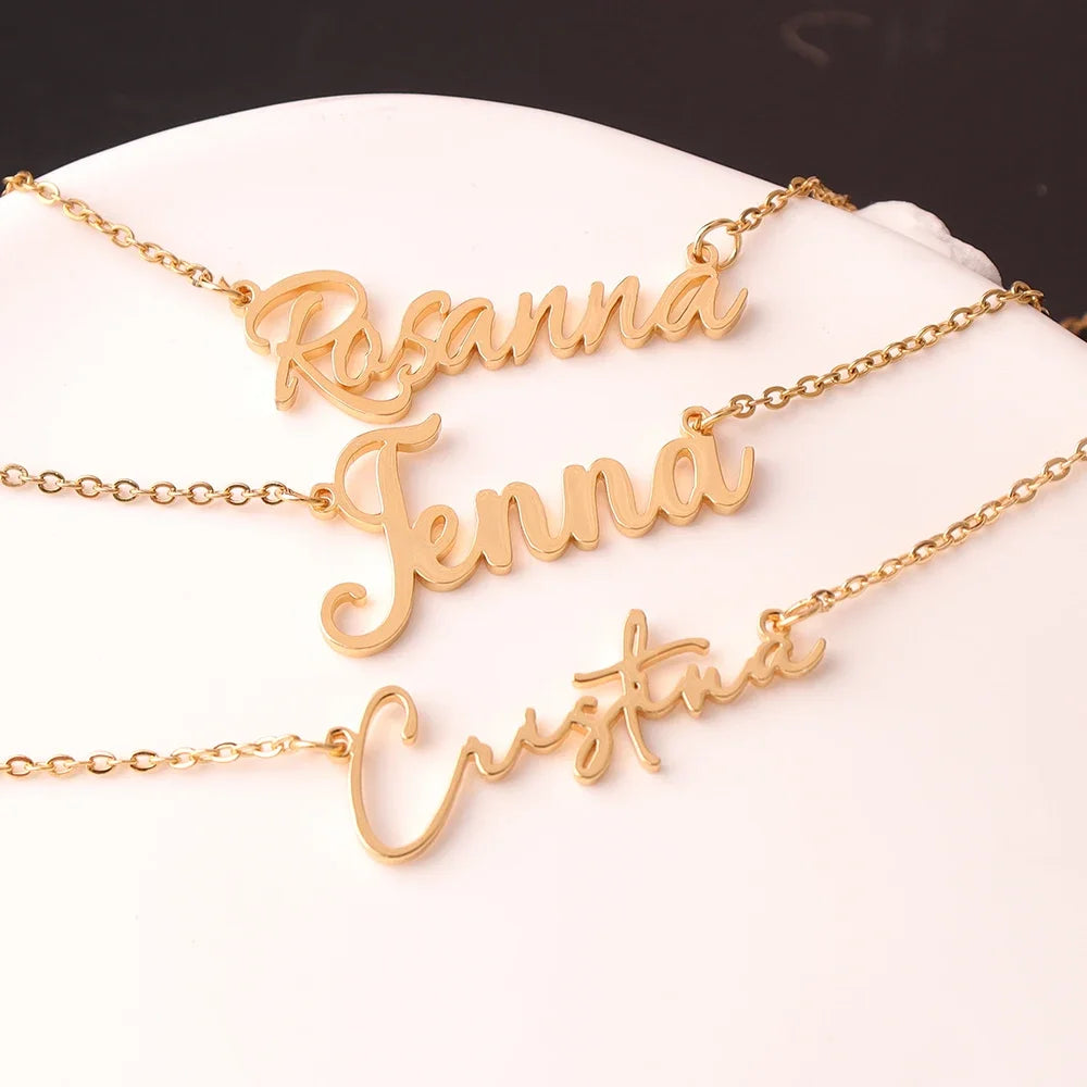 RomiVega Simplicity Name Necklace