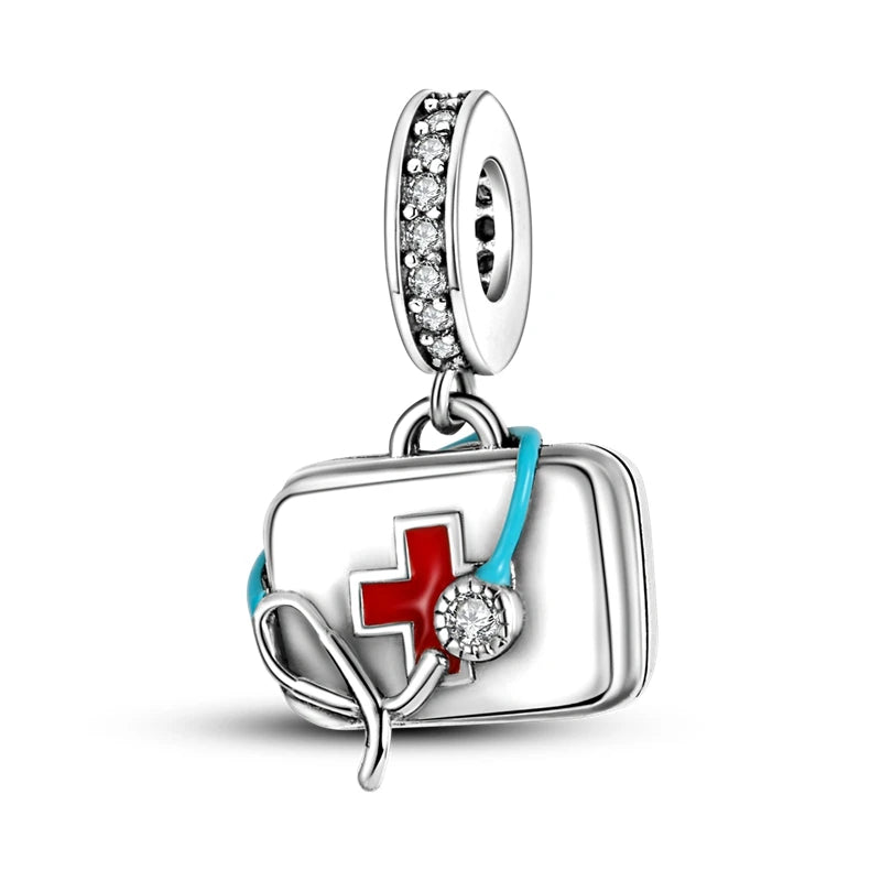 RomiVega 925 Sterling Silver Charms— Hobby Series Collection