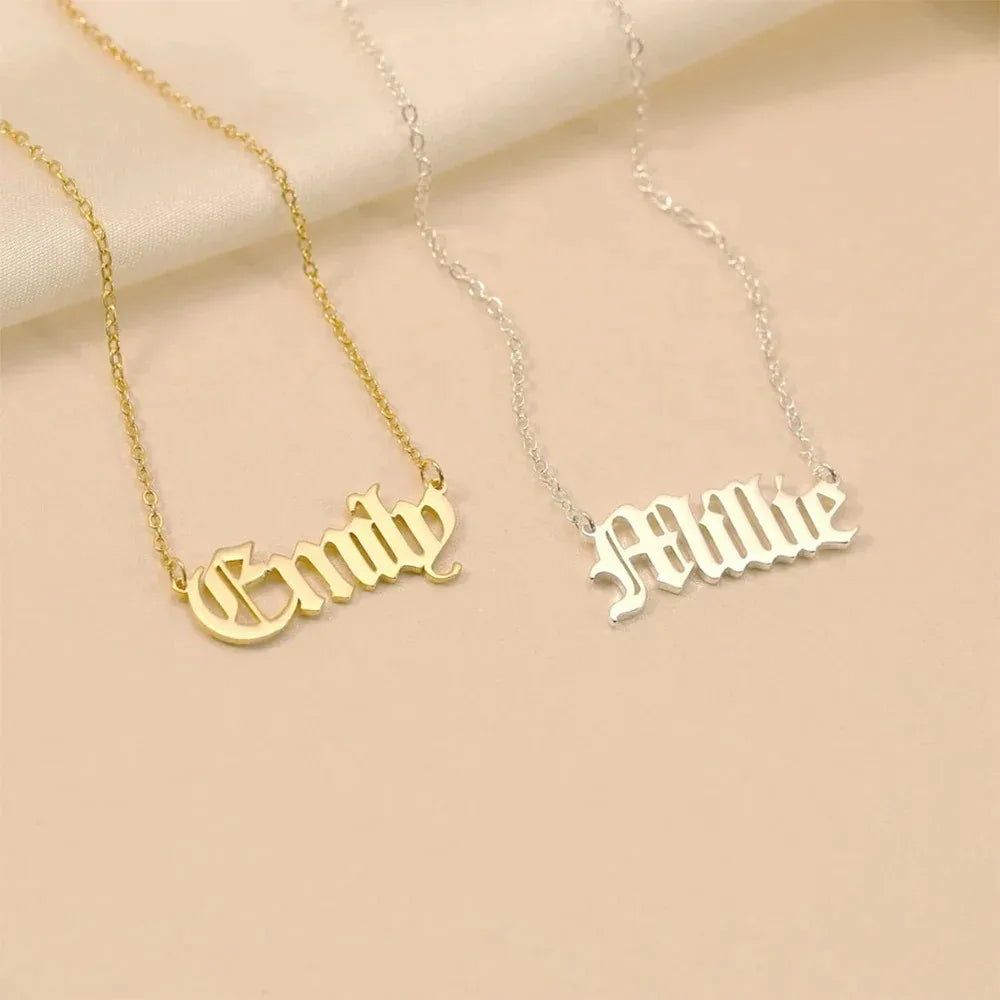 RomiVega Simplicity Name Necklace