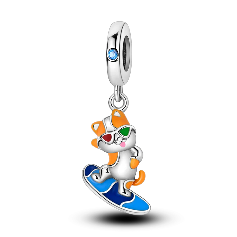 RomiVega 925 Sterling Silver Charms— Hobby Series Collection