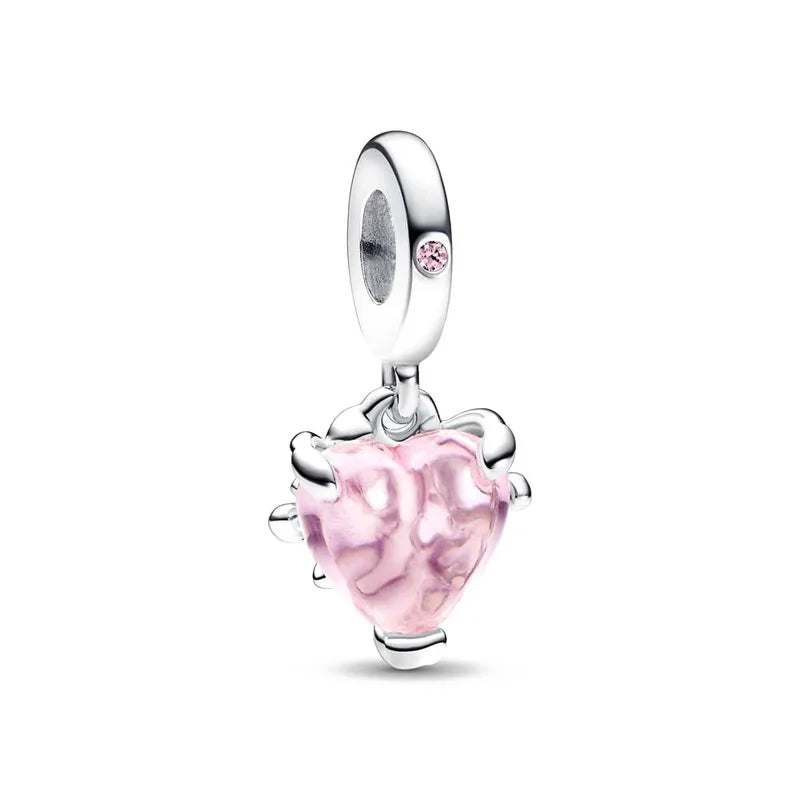 RomiVega 925 Sterling Silver Charms—Mommy & Me Series Collection