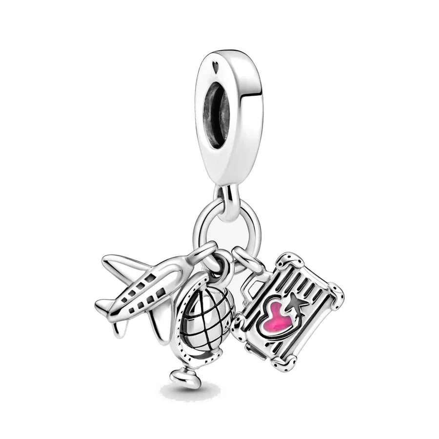 RomiVega 925 Sterling Silver Charms—Mommy & Me Series Collection
