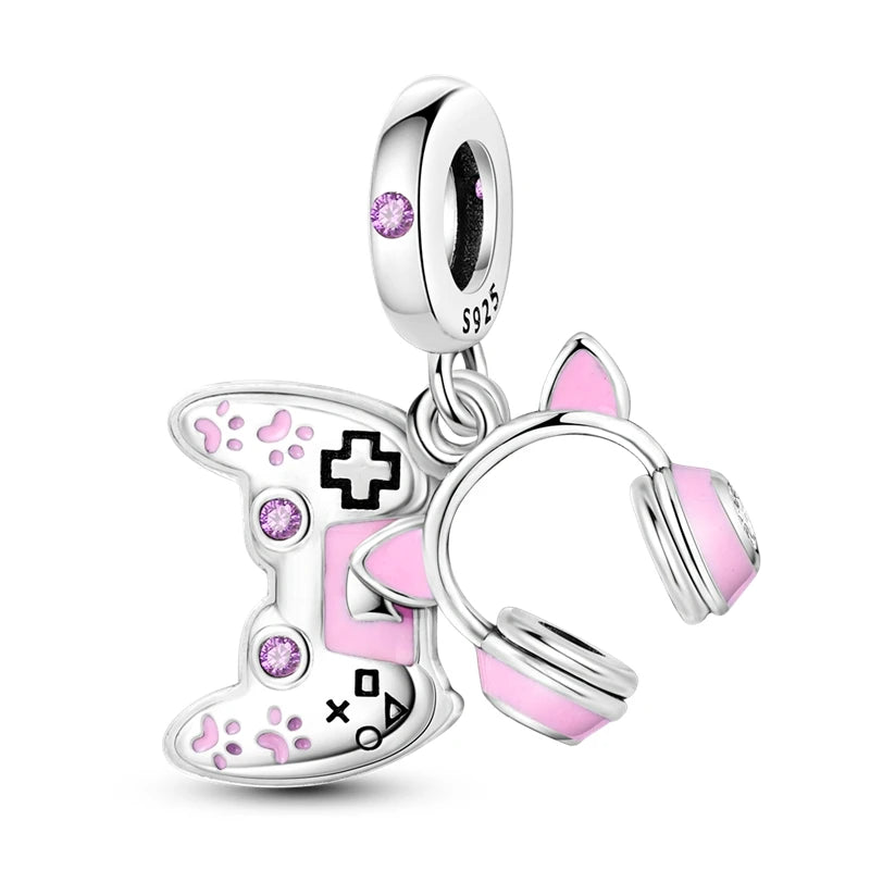 RomiVega 925 Sterling Silver Charms— Hobby Series Collection