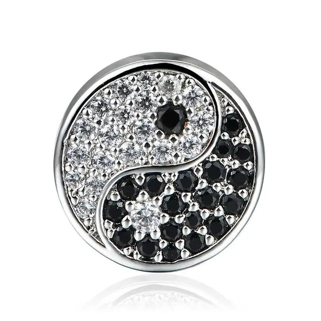 RomiVega 925 Sterling Silver Charms—White Series Collection