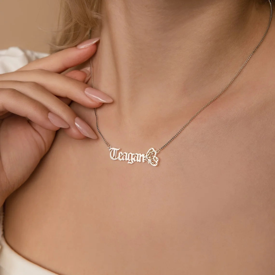 RomiVega Custom Symbol Name Necklace