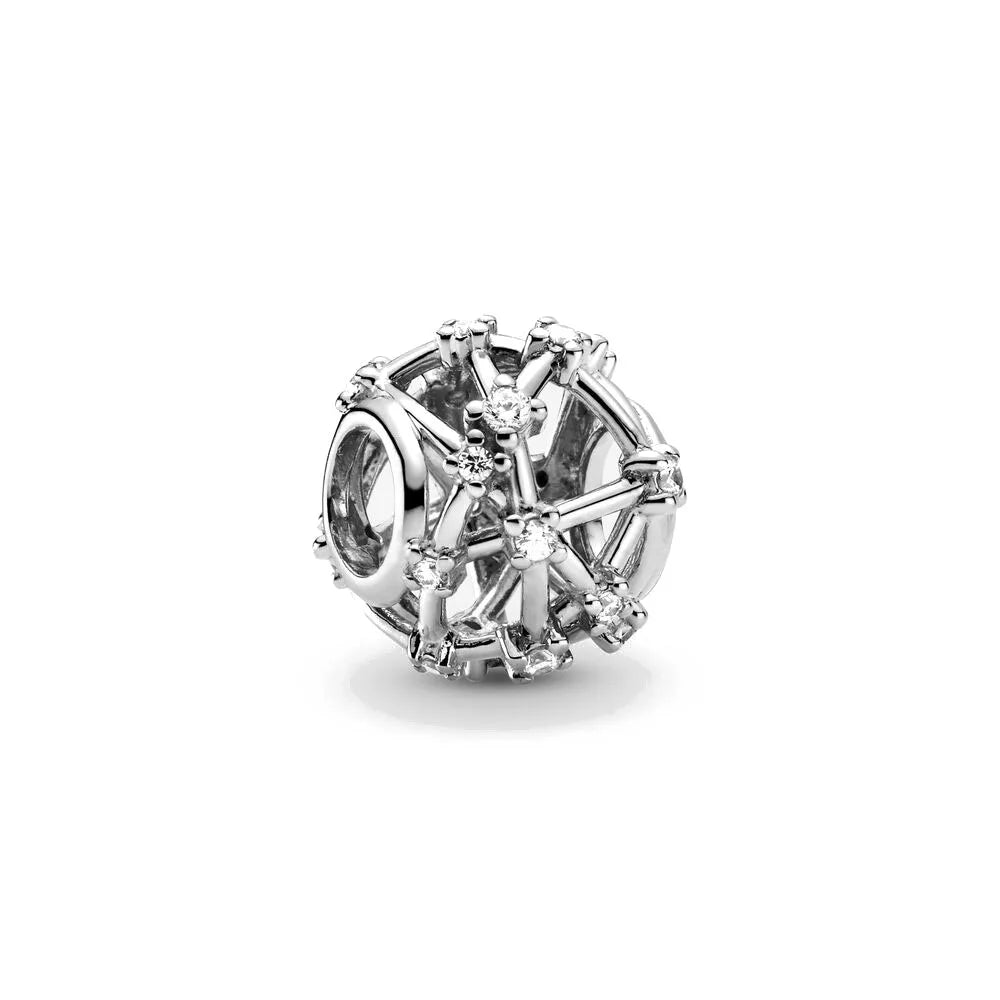 RomiVega 925 Sterling Silver Charms—White Series Collection