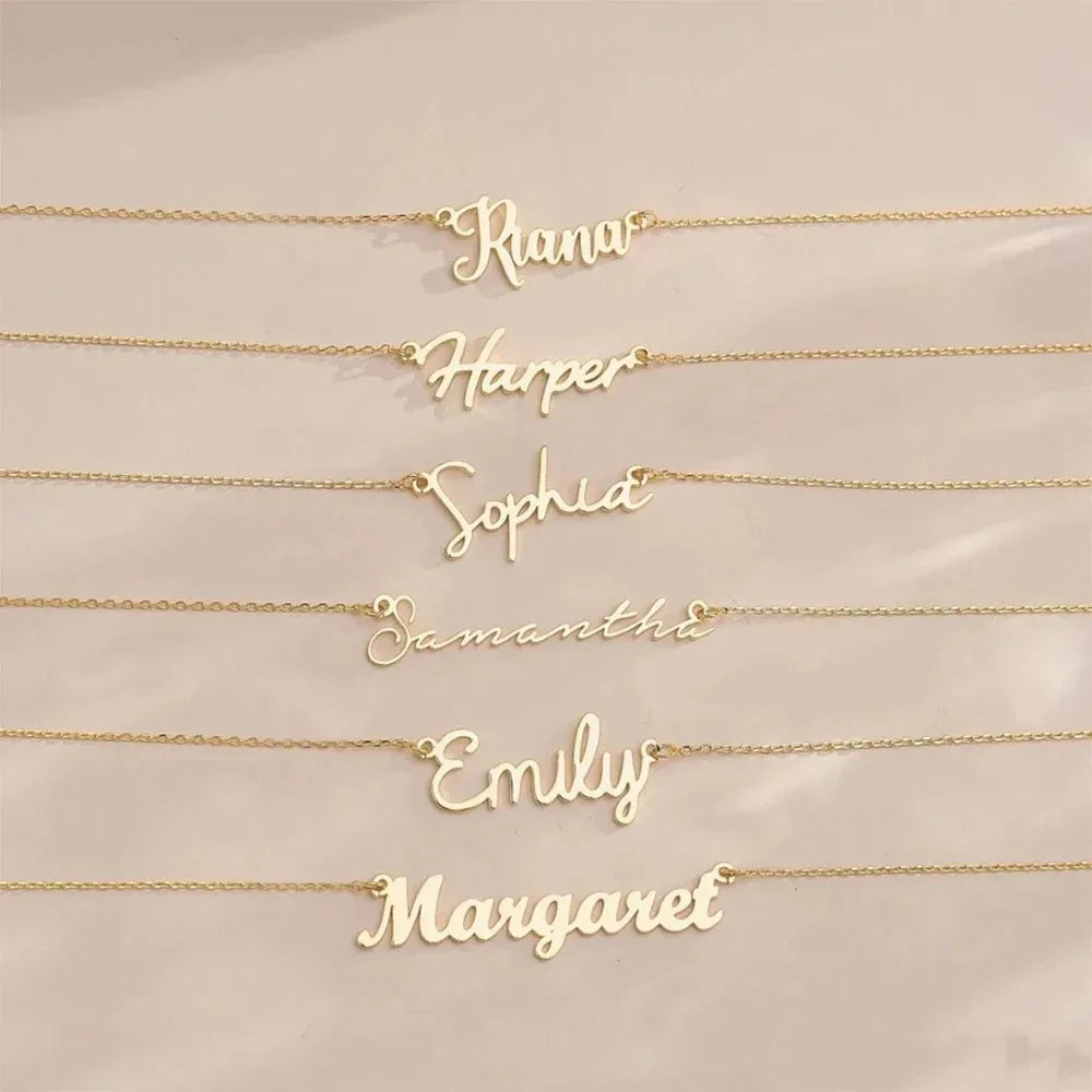 RomiVega Simplicity Name Necklace
