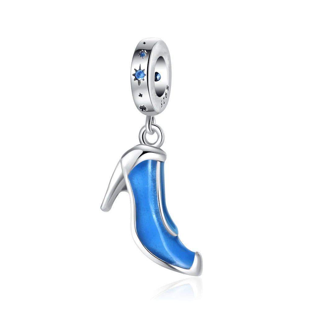 RomiVega 925 Sterling Silver Charms— Mermaid Princess Series Collection