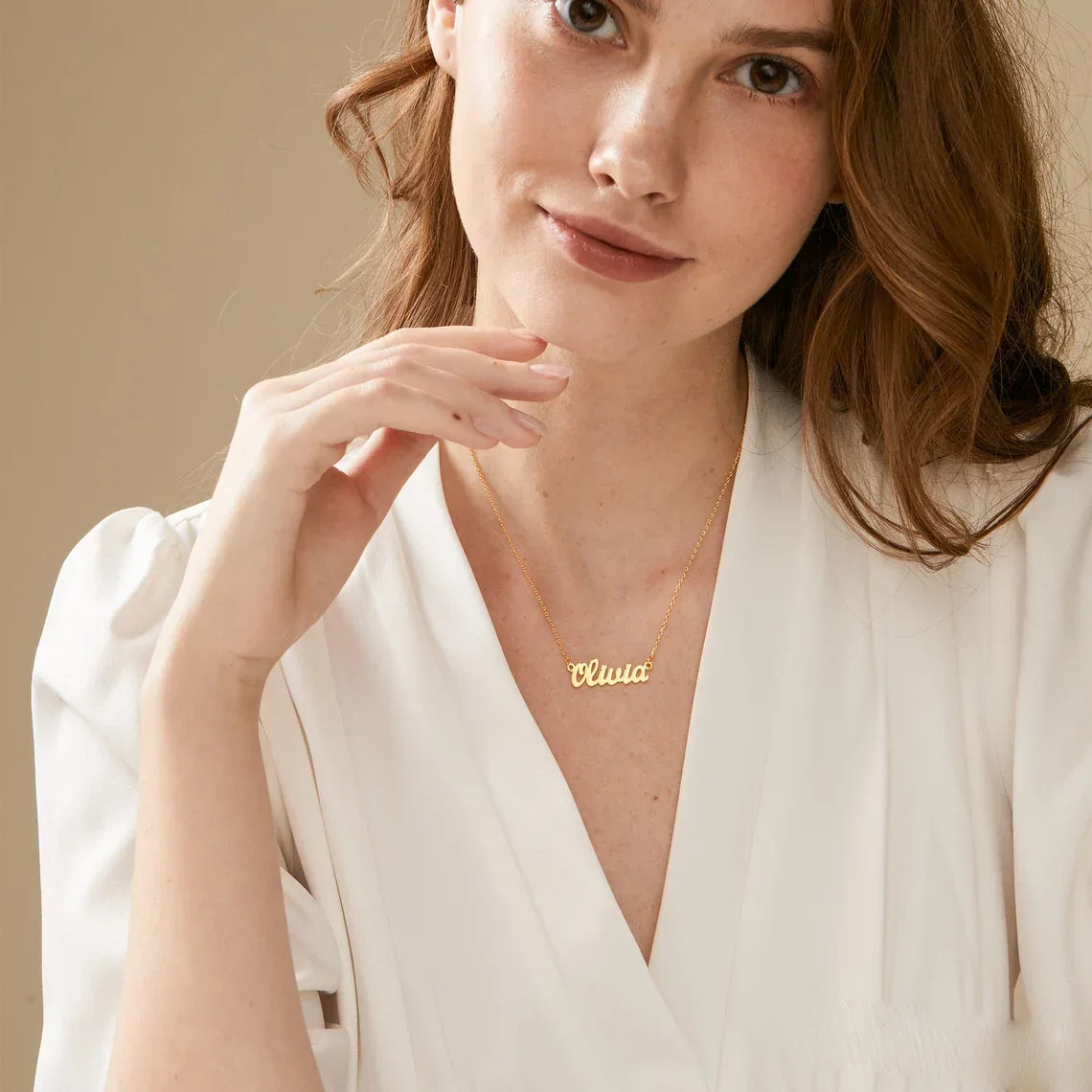 RomiVega Simplicity Name Necklace