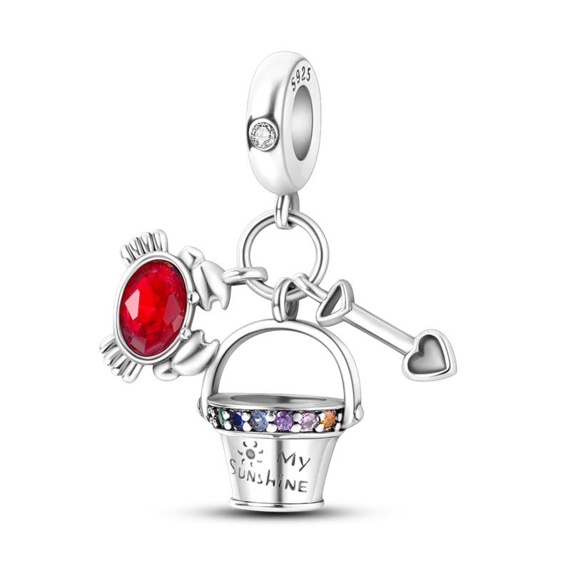 RomiVega 925 Sterling Silver Charms— Hobby Series Collection