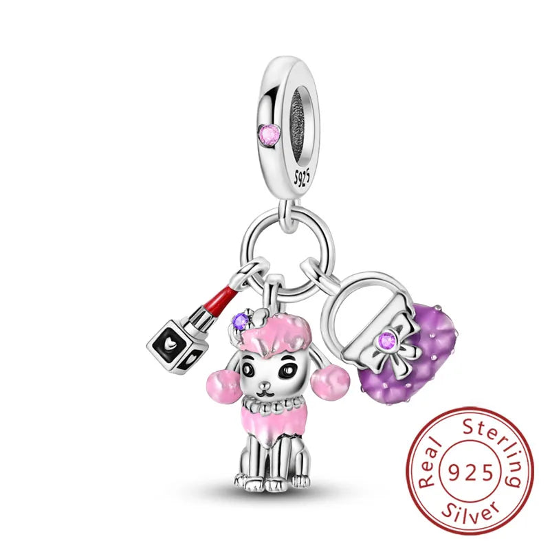 RomiVega 925 Sterling Silver Charms— Hobby Series Collection