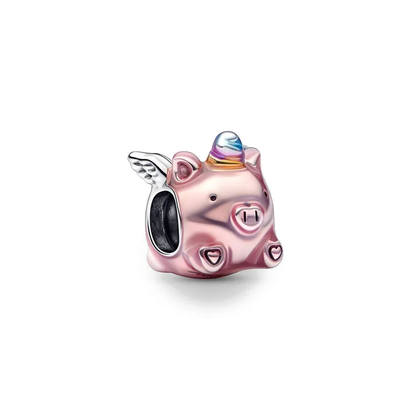 RomiVega 925 Sterling Silver Charms—Mommy & Me Series Collection