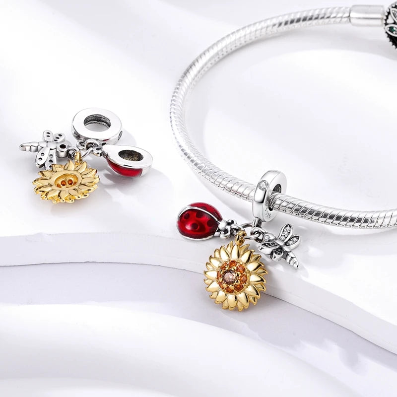 RomiVega 925 Sterling Silver Charms— Hobby Series Collection