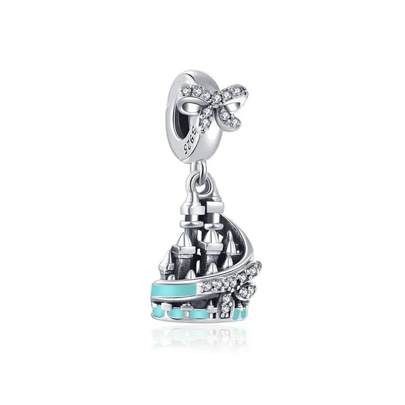 RomiVega 925 Sterling Silver Charms— Mermaid Princess Series Collection