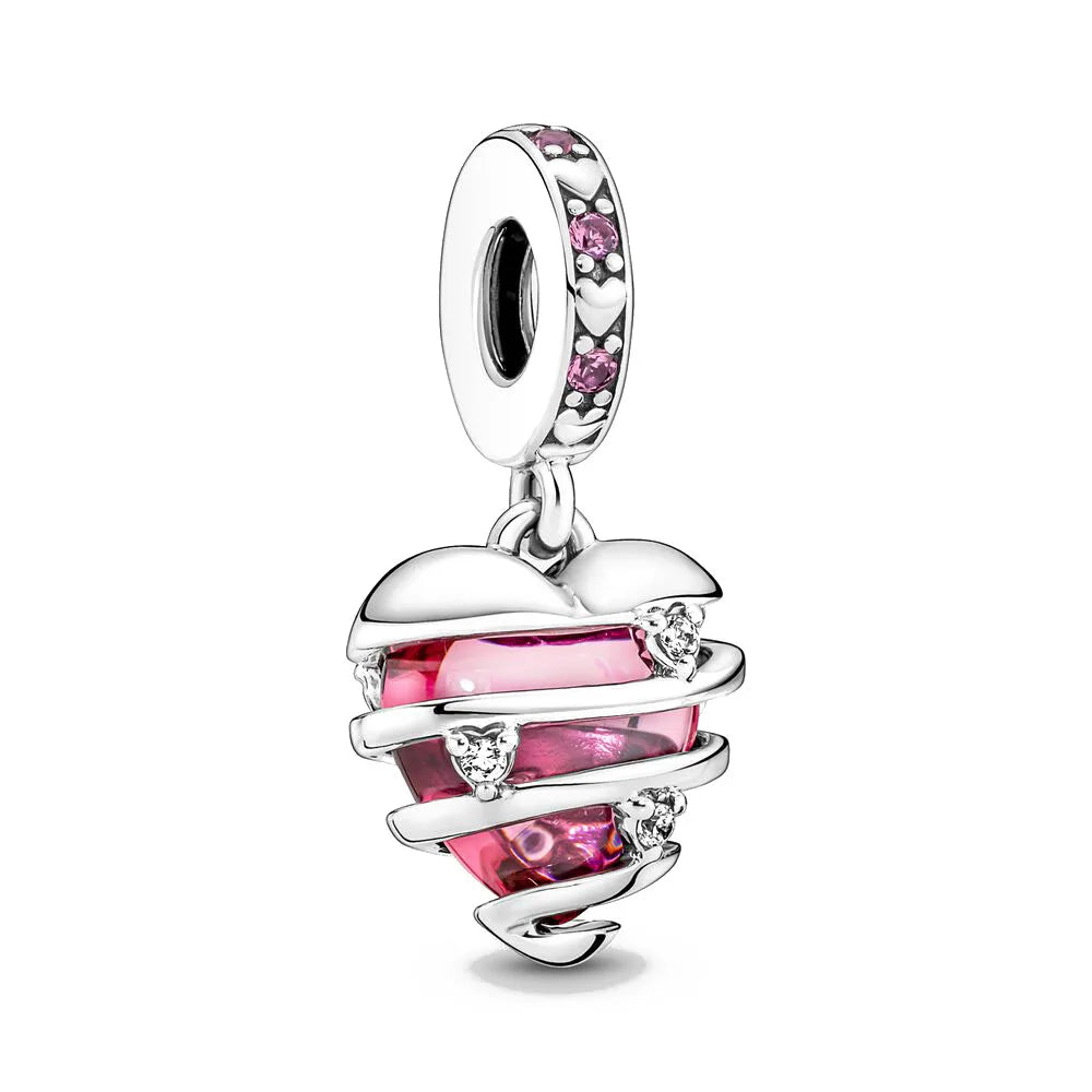 RomiVega 925 Sterling Silver Charms—Mommy & Me Series Collection