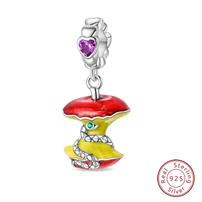 RomiVega 925 Sterling Silver Charms— So Berry Fruity Series Collection