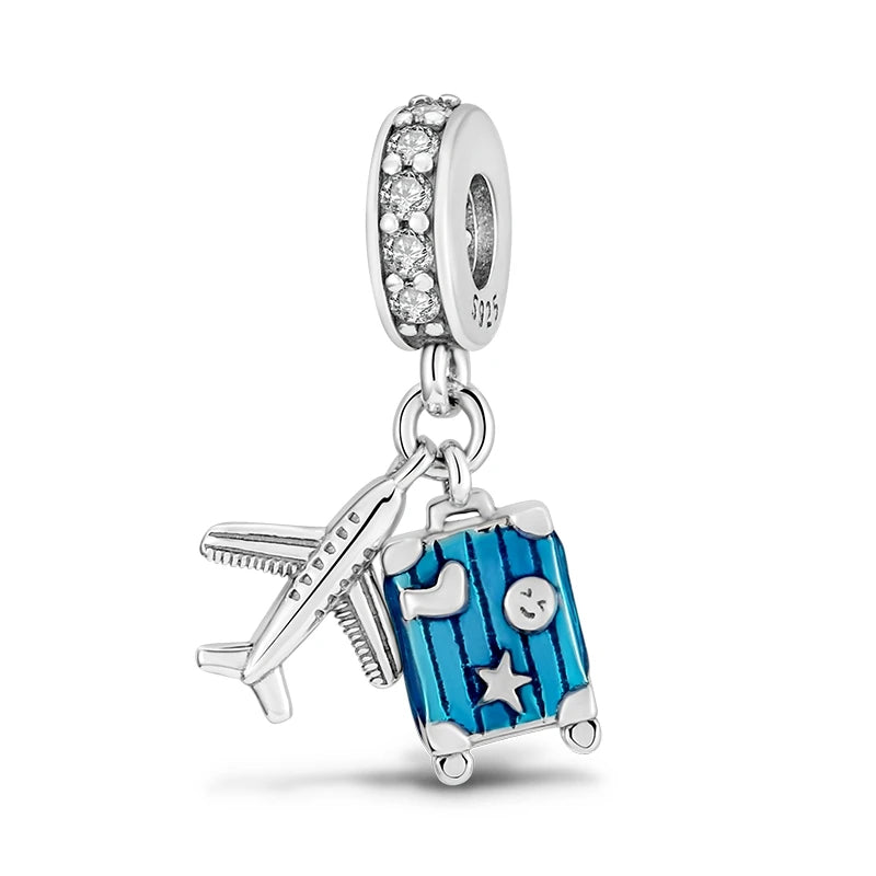 RomiVega 925 Sterling Silver Charms— Hobby Series Collection