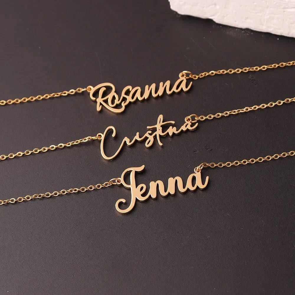 RomiVega Simplicity Name Necklace